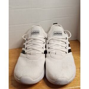 Adidas Lite Racer RBN FW1146 Size 10 1/2 White Mens EUC